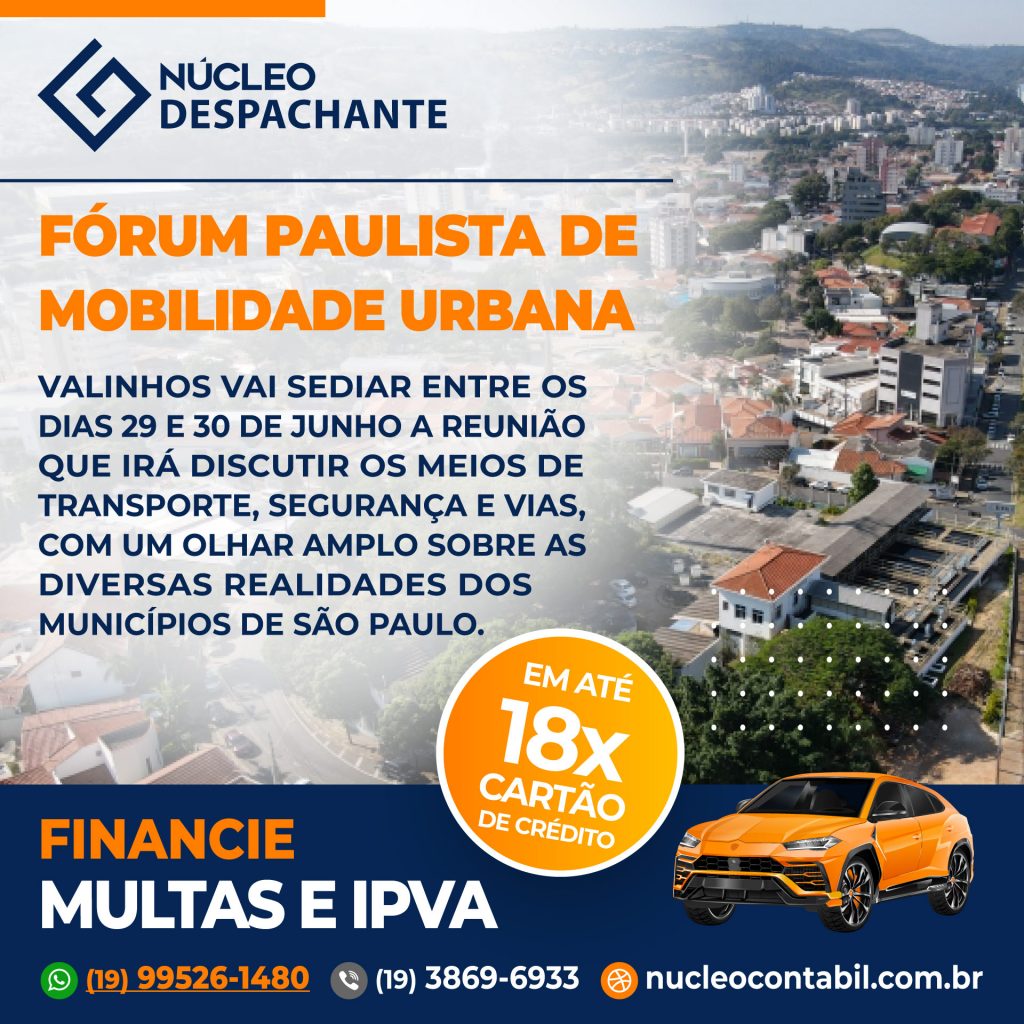 Valinhos: Fórum Paulista de Mobilidade Urbana